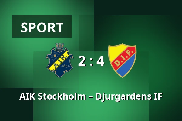 AIK Stockholm – Djurgardens IF — Strawberry Arena, Solna