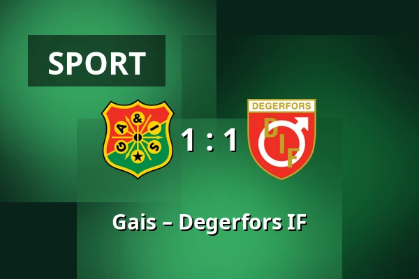 Gais – Degerfors IF — Gamla Ullevi, Göteborg