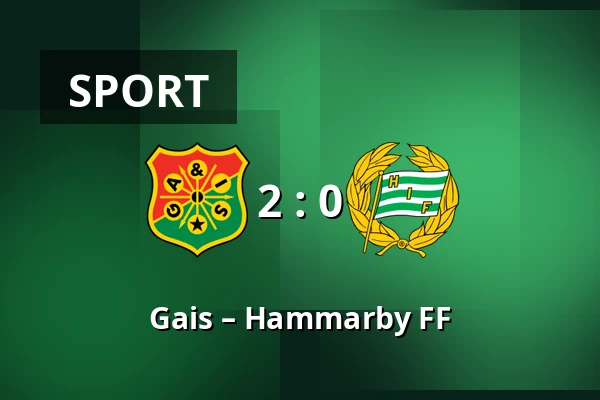Gais – Hammarby FF — Gamla Ullevi, Göteborg