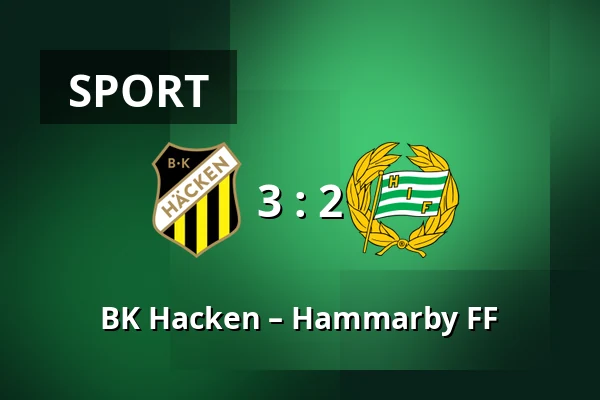 BK Hacken – Hammarby FF — Nordic Wellness Arena, Göteborg