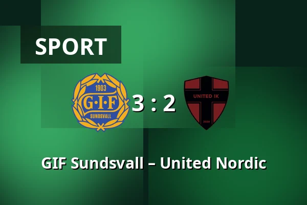 GIF Sundsvall – United Nordic — NP3 Arena, Sundsvall