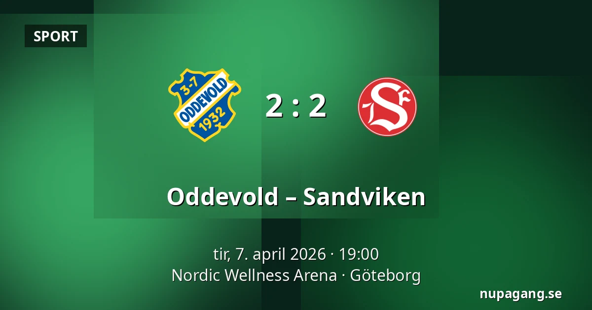 Oddevold – Sandviken — Rimnersvallen, Uddevalla