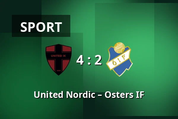 United Nordic – Osters IF — Sodertalje Fotbollsarena, Sodertalje