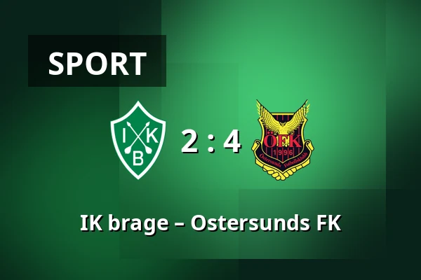 IK brage – Ostersunds FK — Domnarvsvallen, Borlange