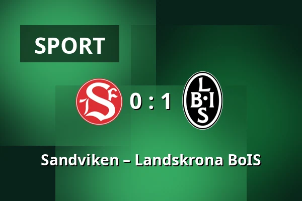 Sandviken – Landskrona BoIS — Jernvallen, Sandviken