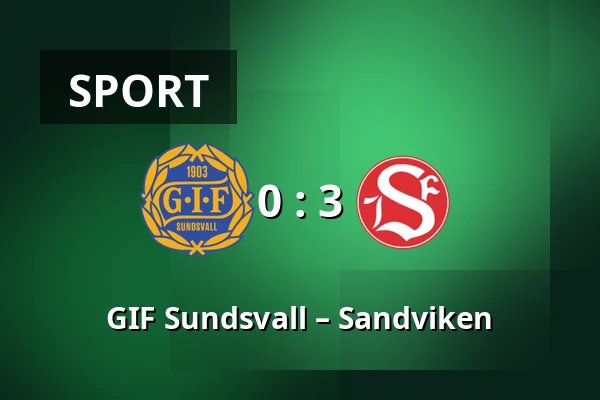 GIF Sundsvall – Sandviken — NP3 Arena, Sundsvall