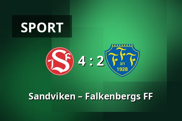 Sandviken – Falkenbergs FF — Jernvallen, Sandviken