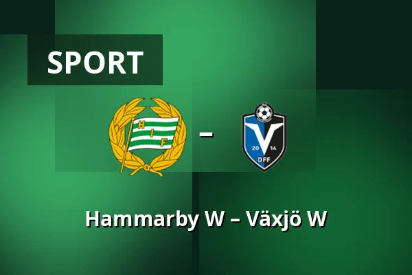 Hammarby W – Växjö W — Hammarby IP, Stockholm