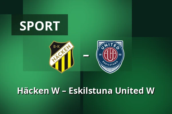 Häcken W – Eskilstuna United W — Nordic Wellness Arena, Göteborg
