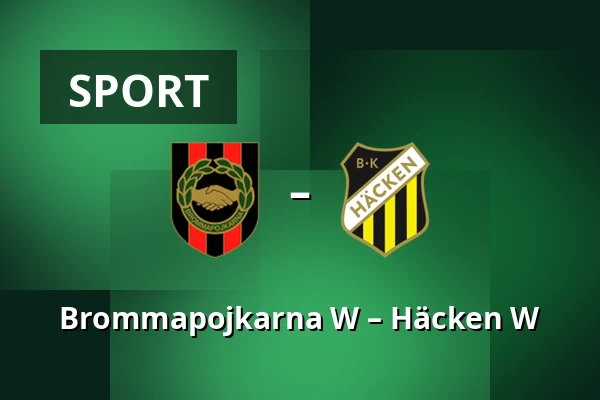 Brommapojkarna W – Häcken W — Grimsta IP, Stockholm