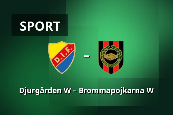 Djurgården W – Brommapojkarna W — Stockholms Olympiastadion, Stockholm