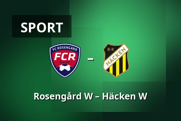 Rosengård W – Häcken W — Malmo IP, Malmö