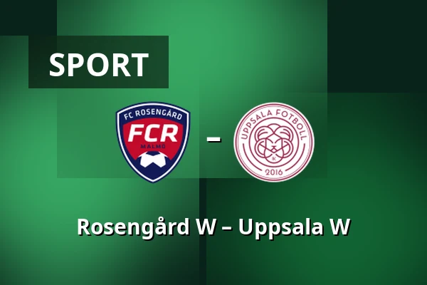 Rosengård W – Uppsala W — Malmo IP, Malmö