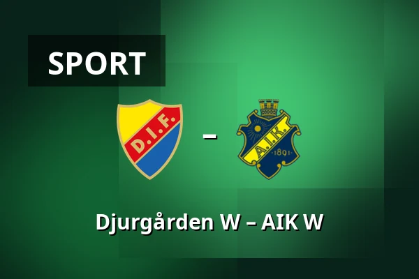 Djurgården W – AIK W — Stockholms Olympiastadion, Stockholm