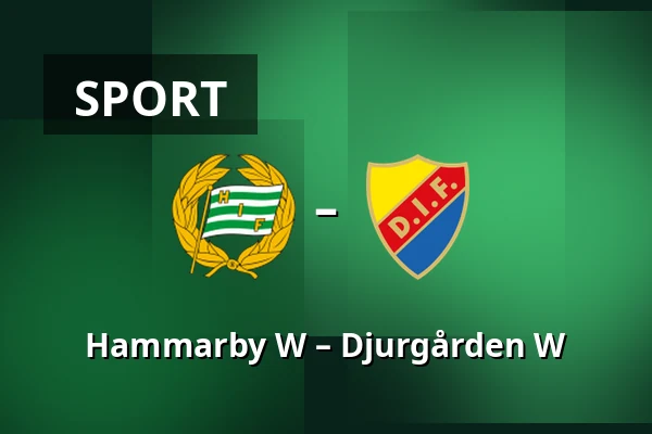 Hammarby W – Djurgården W — Hammarby IP, Stockholm