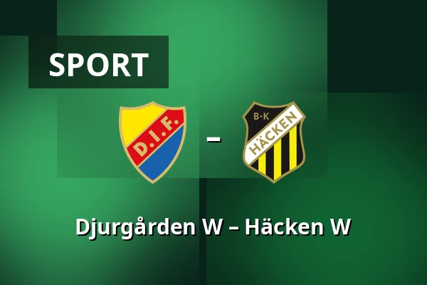Djurgården W – Häcken W — Stockholms Olympiastadion, Stockholm