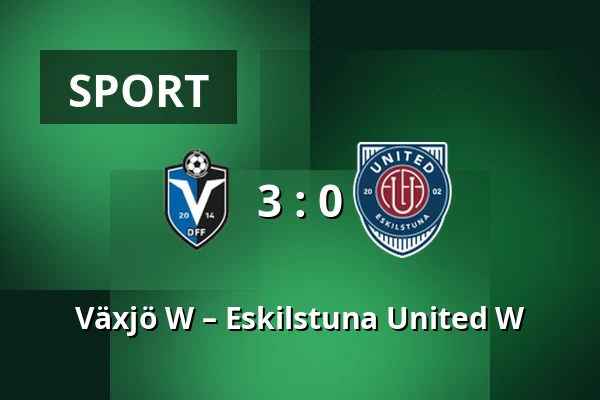 Växjö W – Eskilstuna United W — Visma Arena, Växjö