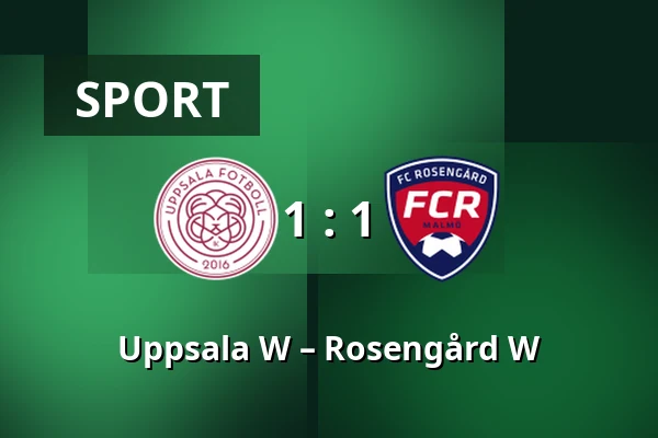 Uppsala W – Rosengård W — Studenternas IP, Uppsala