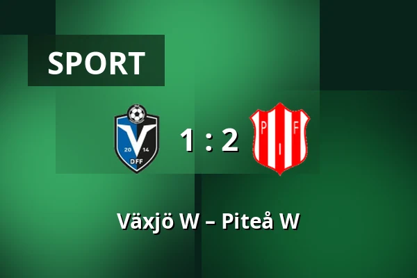 Växjö W – Piteå W — Visma Arena, Växjö