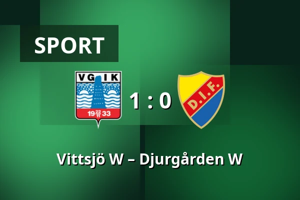 Vittsjö W – Djurgården W — Vittsjo, Vittsjo