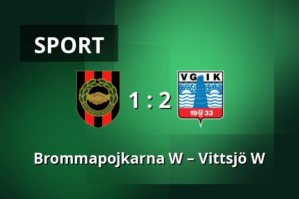 Brommapojkarna W – Vittsjö W — Grimsta IP, Stockholm