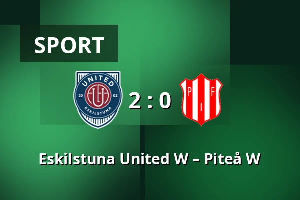 Eskilstuna United W – Piteå W — Tunavallen, Eskilstuna