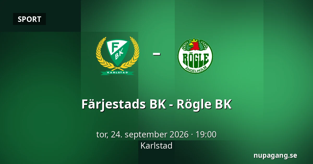 Farjestad – Rögle — Karlstad