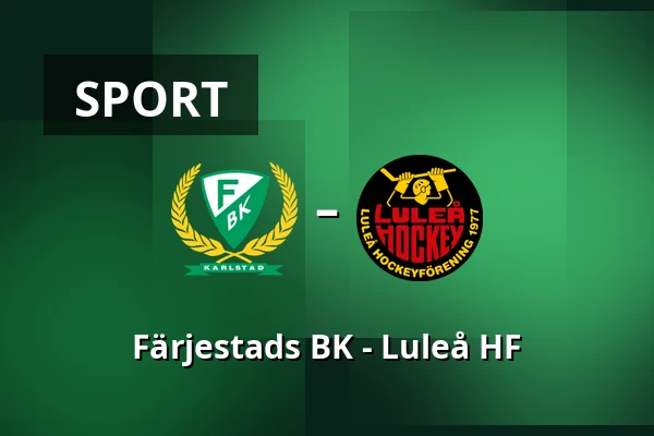 Farjestad – Luleå — Karlstad