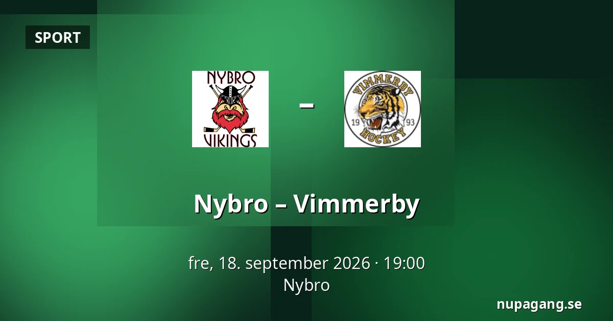 Nybro – Vimmerby — Nybro