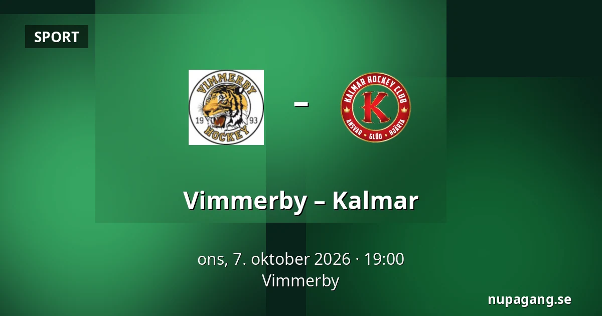 Vimmerby – Kalmar — Vimmerby