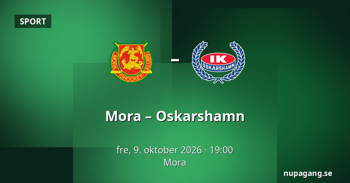 Mora – Oskarshamn — Mora