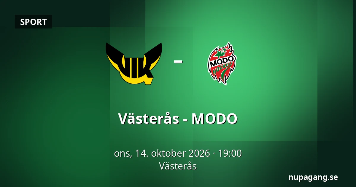 Vasteras – MODO — Västerås