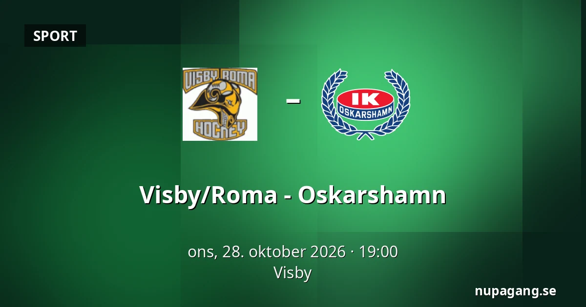 Visby/Roma – Oskarshamn — Visby
