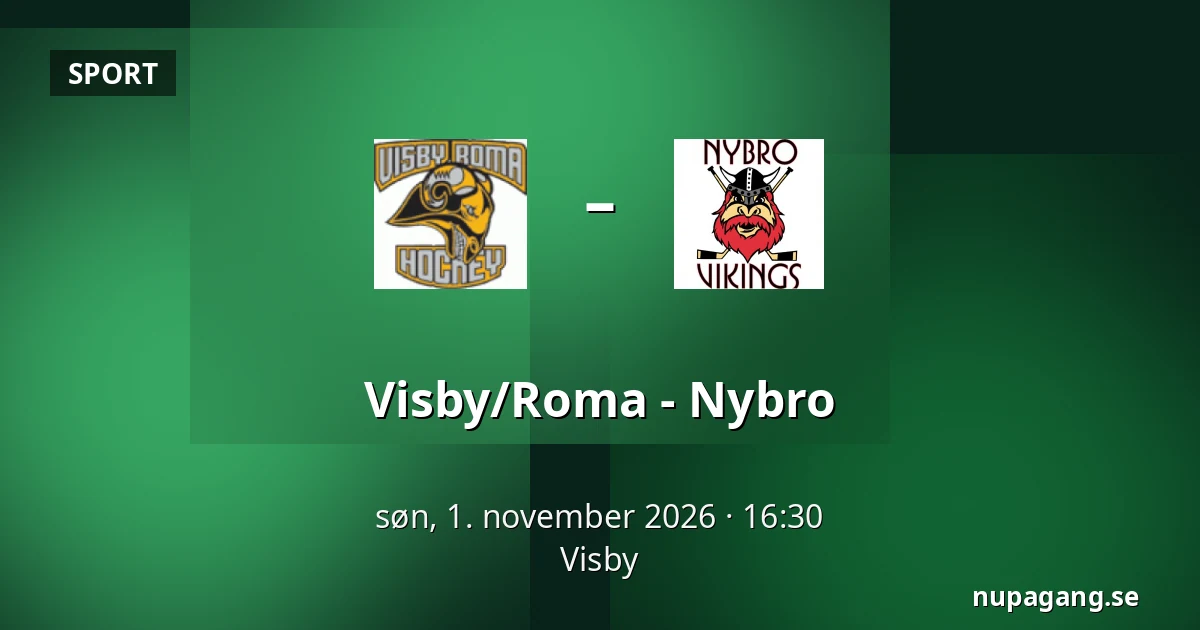Visby/Roma – Nybro — Visby