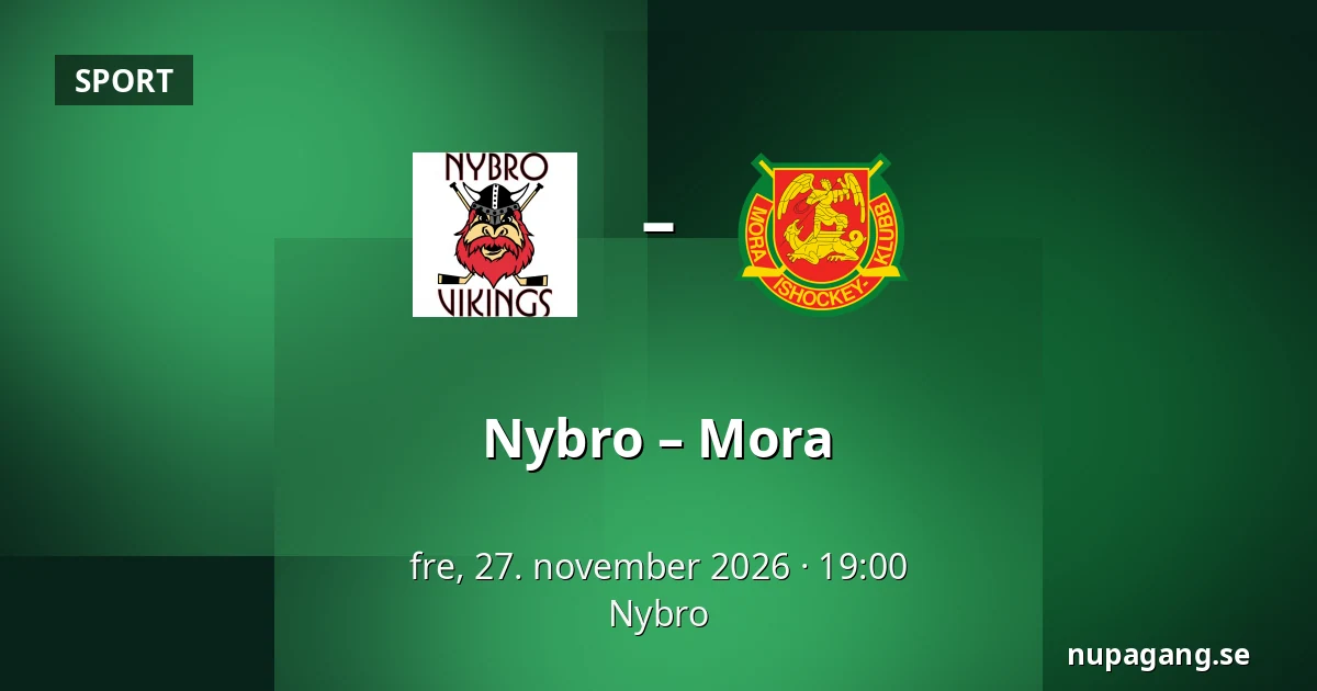 Nybro – Mora — Nybro