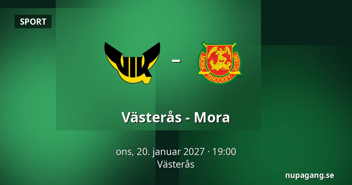 Vasteras – Mora — Västerås