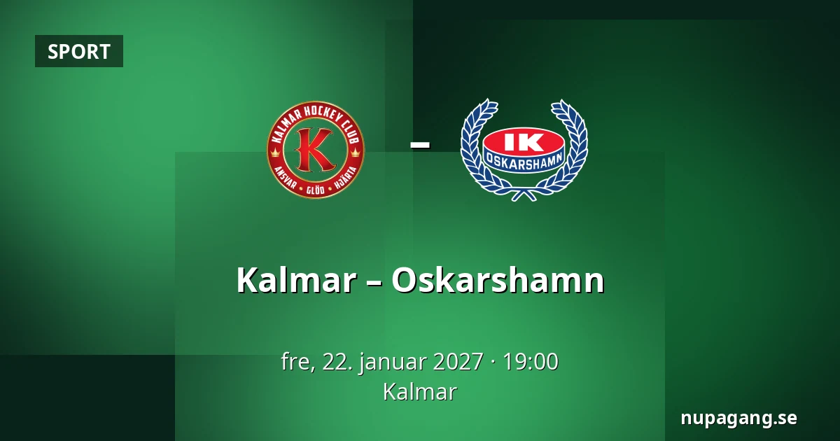 Kalmar – Oskarshamn — Kalmar