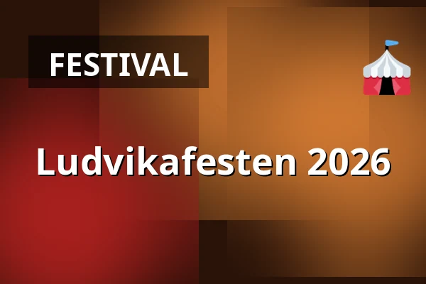 Ludvikafesten 2026 — Garvarnstorg,Ludvika, Ludvika