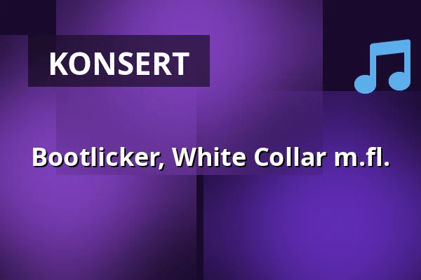 Bootlicker, White Collar m.fl. — Skylten, Linköping