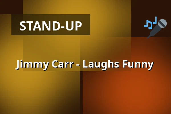 Jimmy Carr - Laughs Funny — Uppsala Konsert & Kongress, Stora salen, Uppsala