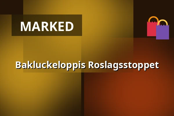 Bakluckeloppis Roslagsstoppet — Roslagsstoppet, Vallentuna