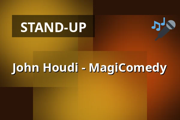 John Houdi - MagiComedy — Esters Café Trädgårdsscen, Långserud