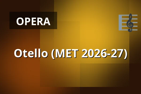 Otello (MET 2026-27) — Kino 1, Lund