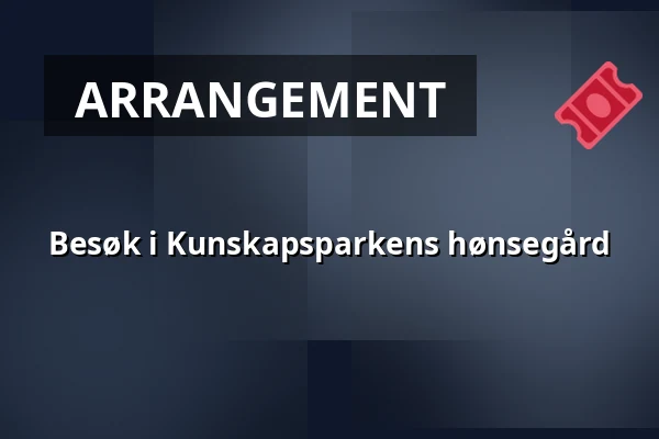 Besøk i Kunskapsparkens hønsegård — Kunskapsparken Brunnshög, Lund