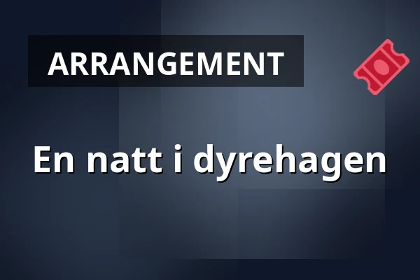 En natt i dyrehagen — Salong Saga, Ystad, Ystad