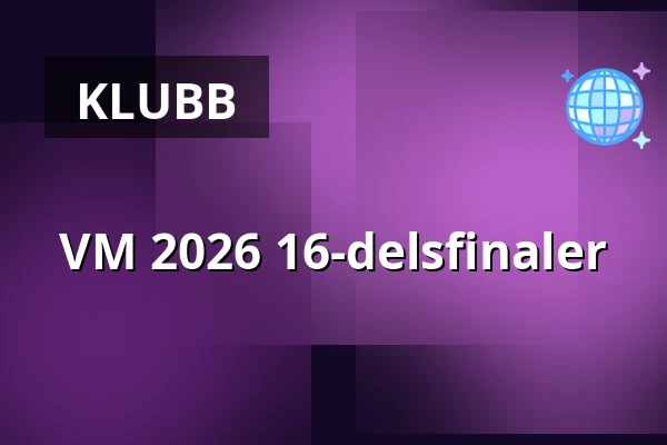 VM 2026 16-delsfinaler — Big Stage (Jacy'z), Göteborg