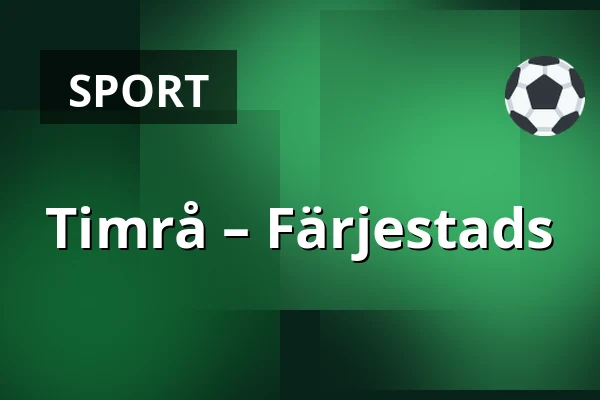Timrå – Farjestad — Timrå