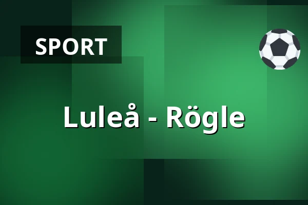 Luleå – Rögle — Luleå