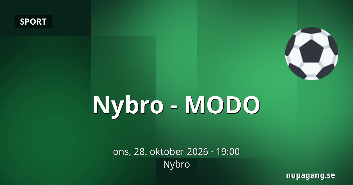 Nybro – MODO — Nybro