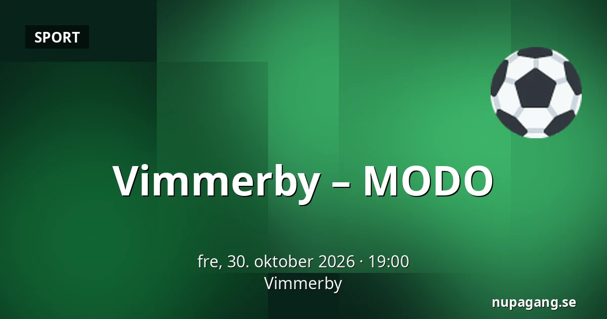 Vimmerby – MODO — Vimmerby